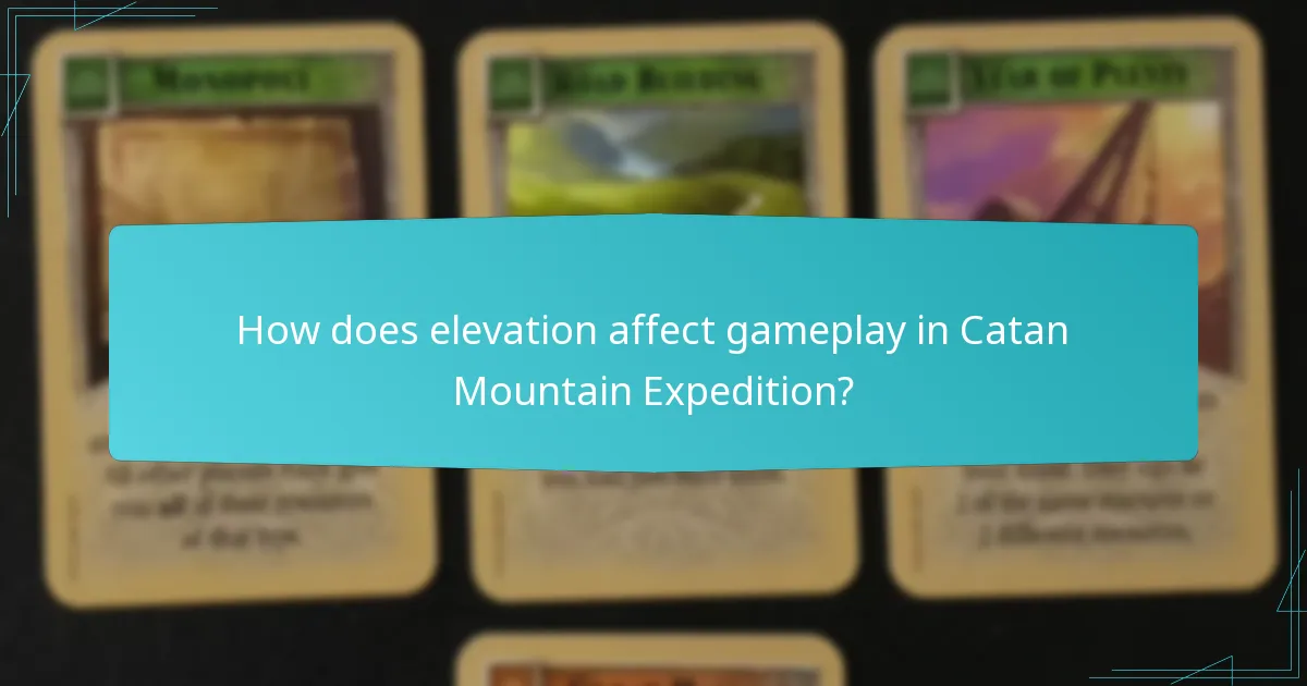 What are the unique resource distributions in Catan Mountain Expedition?