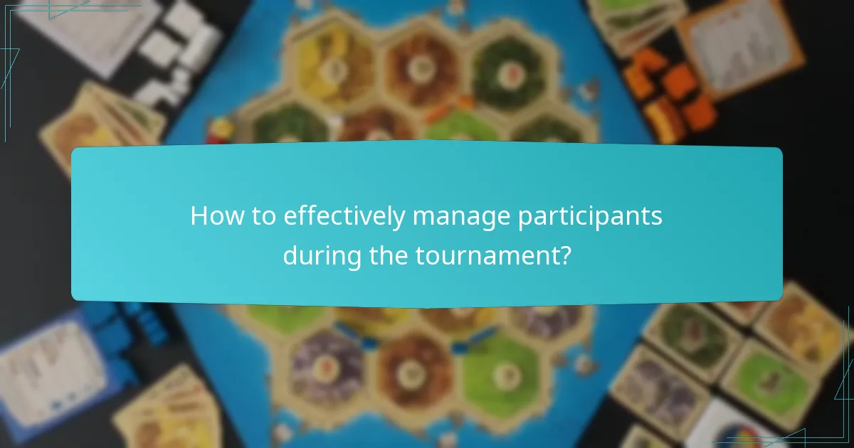 What equipment is needed for a successful Catan tournament?