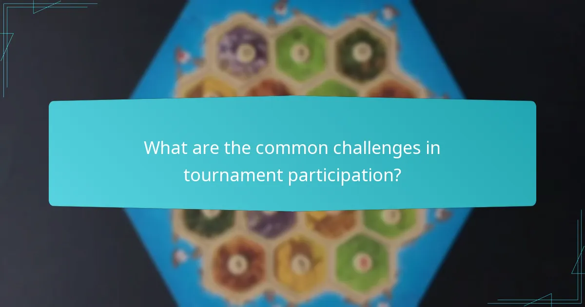 What are the different player roles in Catan tournaments?