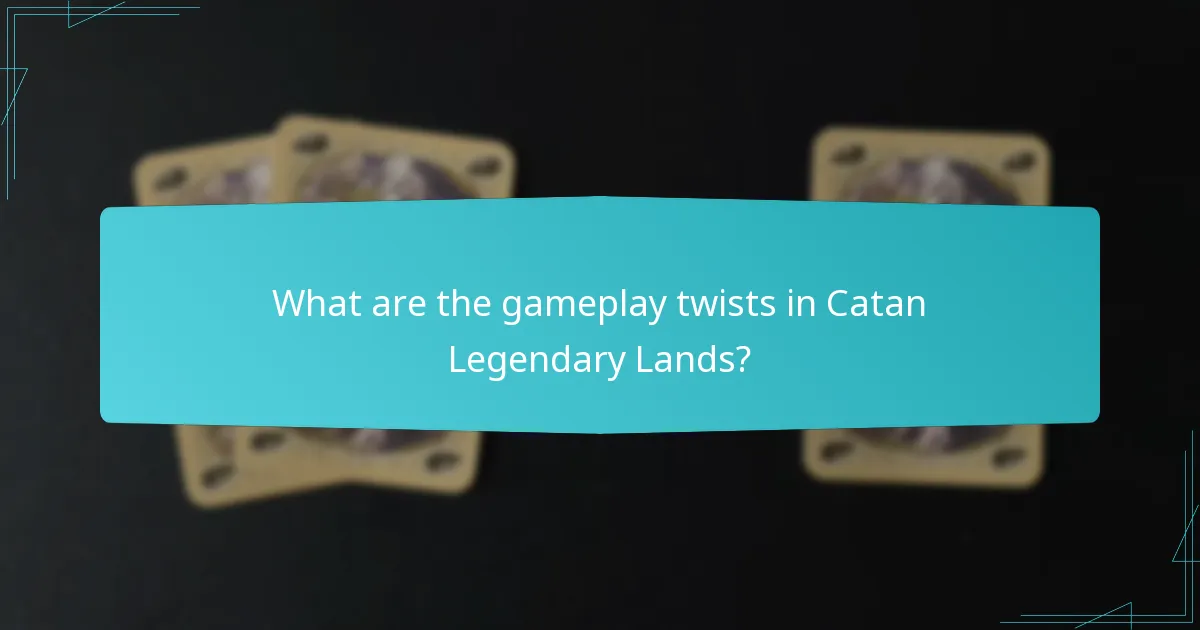 How does Catan Legendary Lands compare to other Catan variants?