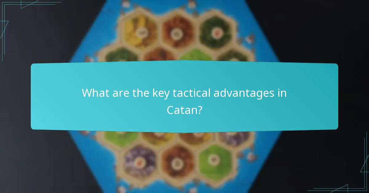 What strategies enhance competitive play in Catan?