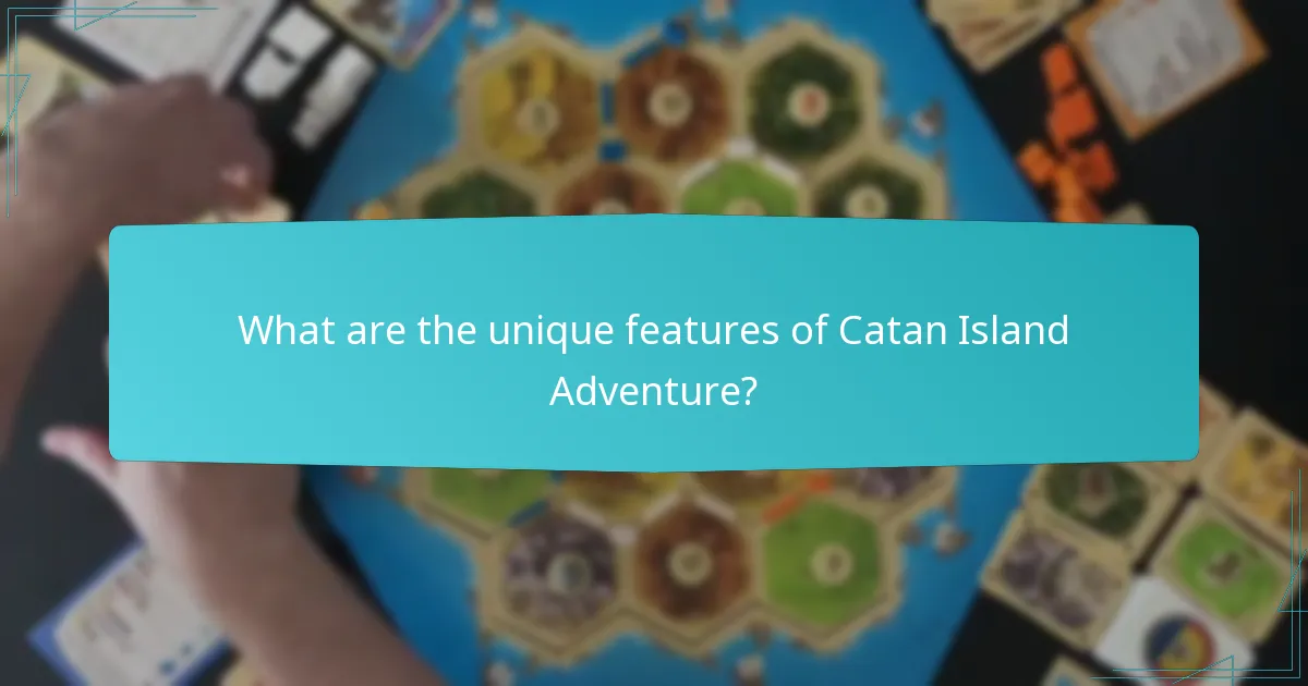How does Catan Island Adventure compare to other Catan games?